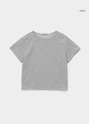 [B-BASIC] Camiseta corta de manga corta redonda fresca y lavable 2TAMAÑO