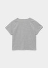 [B-BASIC] Camiseta corta de manga corta redonda fresca y lavable 2TAMAÑO