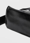 Carving le buckle shoulder bag