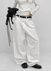 Ciel Bijou Wide Cotton Pants
