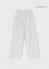 [B-BASIC] Pantalones Anchos de Dos Vías de Sudor Pesado