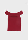 [MADE] Marilu Tricot Off-Shoulder