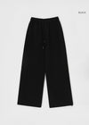 [B-BASIC] Pantalones Anchos de Dos Vías de Sudor Pesado