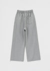 [B-BASIC] Pantalones Anchos de Dos Vías de Sudor Pesado