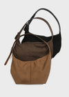 Camellia Suede Crossbody Bag