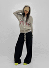 Rekhu Vintage Zip-up Hoodie