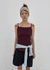 Monelli Lace Square Neck Sleeveless