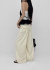 [MADE] Rolly Back-Pocket Summer Wide Cotton Pants