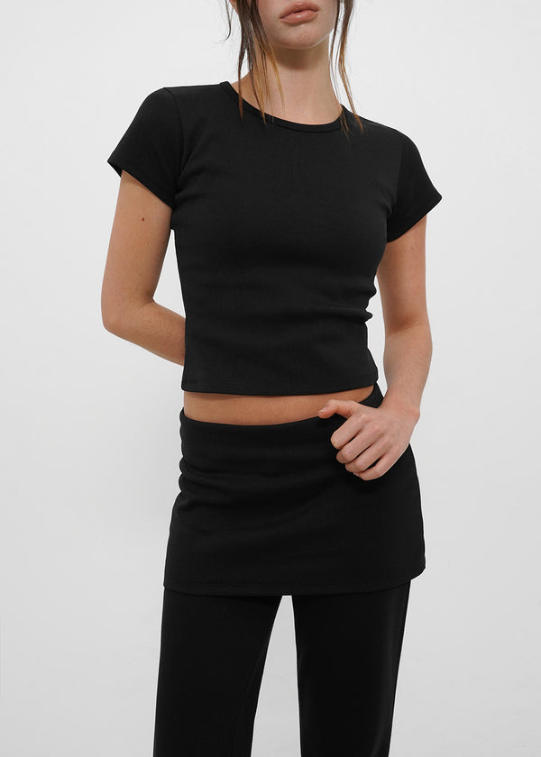 [B-BASIC] Tension Standard Round Neck Baby Short Sleeve T-shirt (2SIZE)