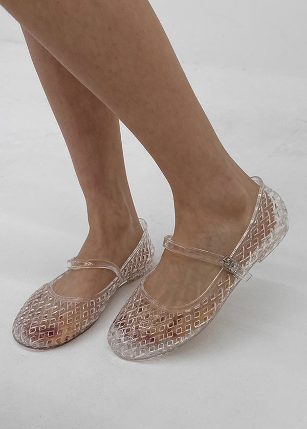 Vague Summer Jelly Flat Shoes