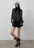 Kuinet Washed Crop Zip-up Vest
