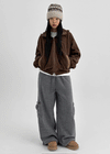 Cholit Pocket Fleece Two-way Banding Pants