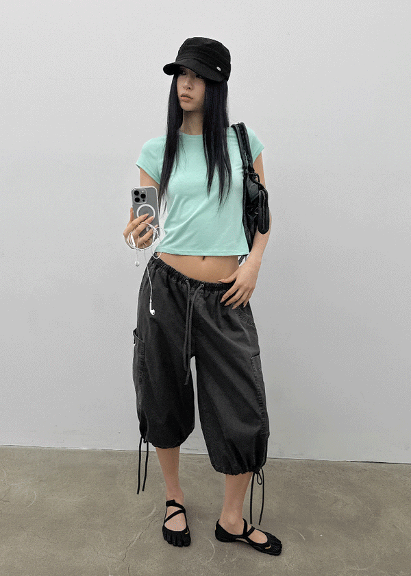 Pentcomb Cap Sleeve Short-sleeve Tee