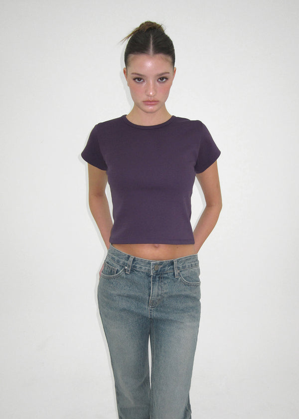 [B-BASIC] Tension Standard Round Neck Baby Short Sleeve T-shirt (2SIZE)