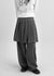 Stoa Pleated Wide Skirt Pants