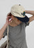 Muar Embroidered Color Block Camp Cap