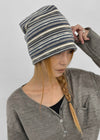 Roanick Striped Knit Beanie