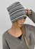 Roanick Striped Knit Beanie