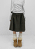 Moard Washed Cargo Flare Midi Skirt