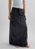 Zenbaro Nylon Cargo Long Skirt