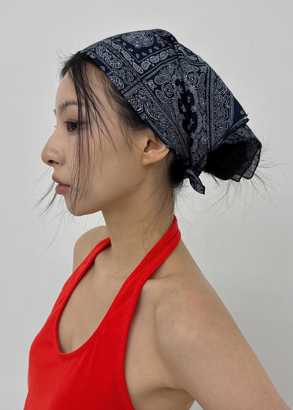 Tile Summer Paisley Scarf