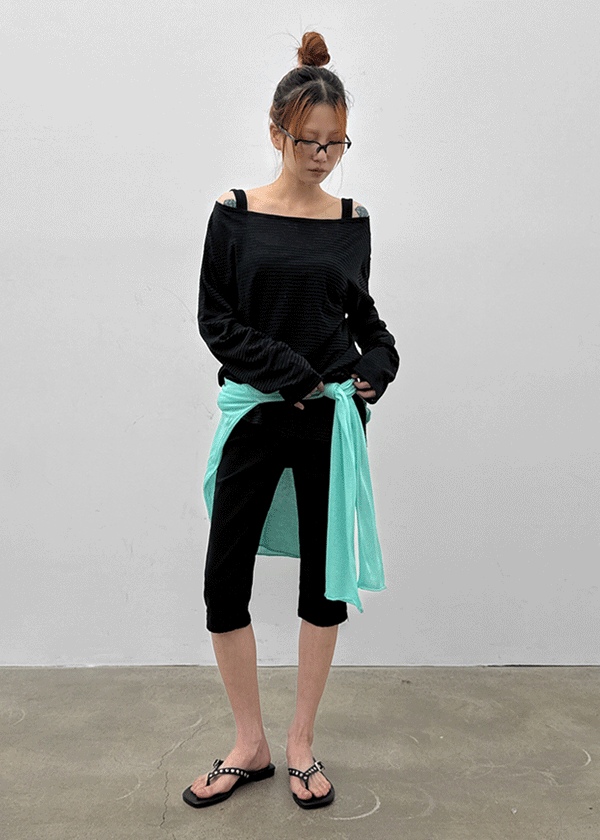Titaly Cotton Capri Pants