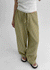 Mohin Button Stripe Strap Pants