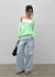 Mayum Washed Wide Denim Pants