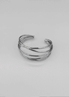 Loraf Silver Open Bracelet
