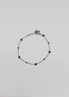 Langquo Black Bead Bracelet