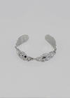 AP Silver Open Bracelet
