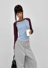 Bunt raglan long-sleeve shirt