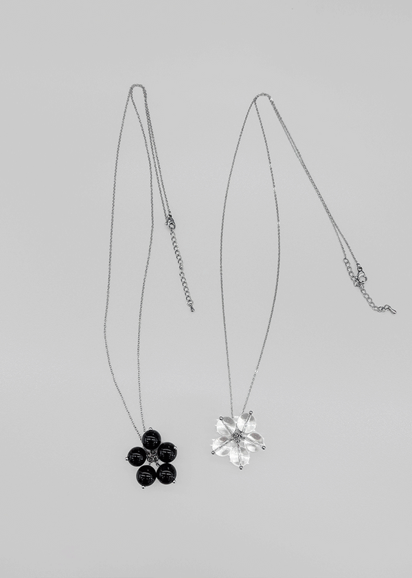 Kessle pendant drop necklace