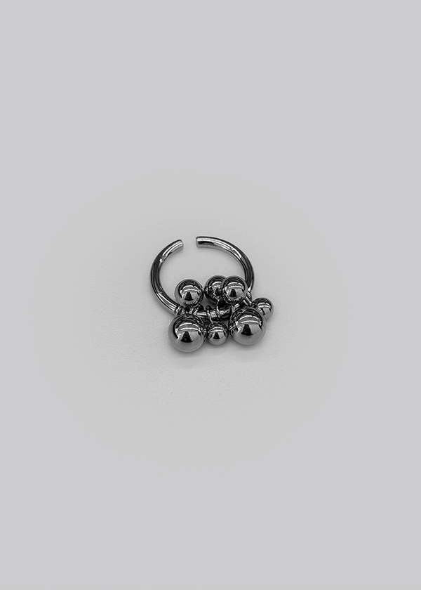 Ryomi Silver Ball Open Ring