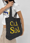 Lembo Lettering Dot Eco Bag