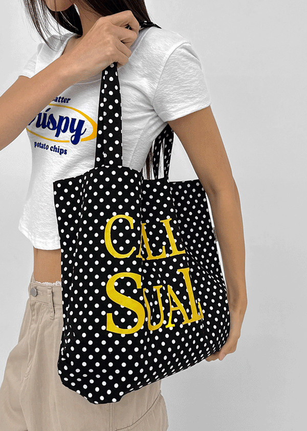 Lembo Lettering Dot Eco Bag