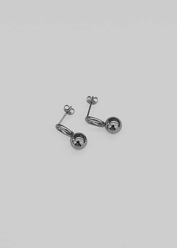 Type Circle Drop Earrings