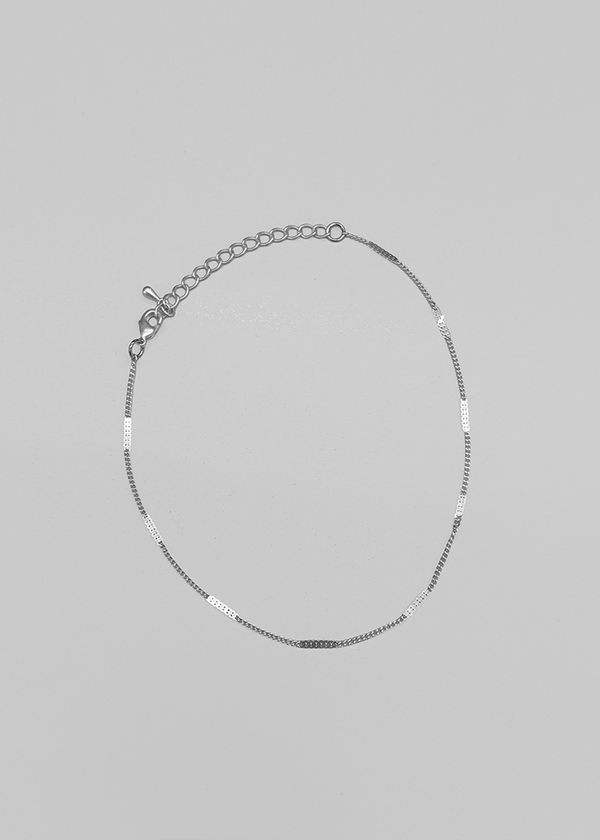 Titarum silver anklet