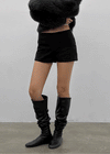 Epitome Low-waist Button Cut Shorts