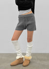 Adro Cable Knit Elastic Shorts