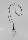Salon View Drop Silver Pendant Necklace