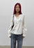 Lavender frill blouse