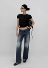 Zect Low-waist Straight Denim Pants