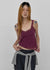 Tlon lace sleeveless top