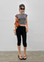Gongia Button Capri Pants