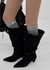 Clink slouchy stiletto long boots