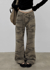 Want camo bootcut pants
