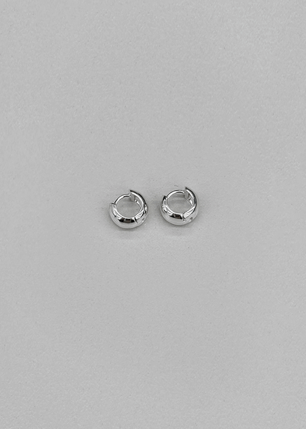 (SILVER 925) Belfi One-touch Earrings