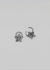 Kanchu star hoop earrings