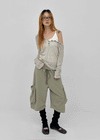 Pyaar Button Hoodie Tencel Long Sleeve Tee